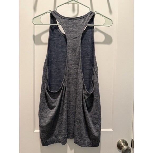 Athleta Reverb High Neck Tank Top Women’s Large L Chalkboard Racerback Athletic - Picture 5 of 5